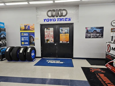 Auto Repair Shop Tires